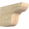 Ekena Millwork Carmel Rough Sawn Rafter Tail, Douglas Fir, 4"W x 8"H x 12"L RFT04X08X12CAR00RDF - alternate 1